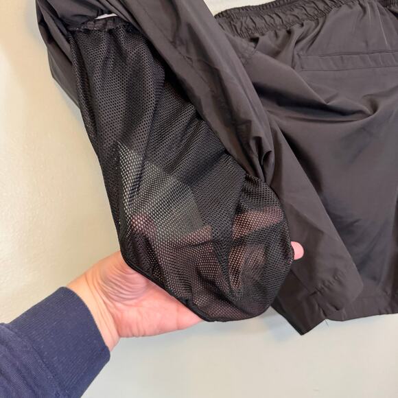 H&M Swimming Shorts Mens XL Black NVRMND Side Print Casual Drawstring Beach Surf - Picture 6 of 8